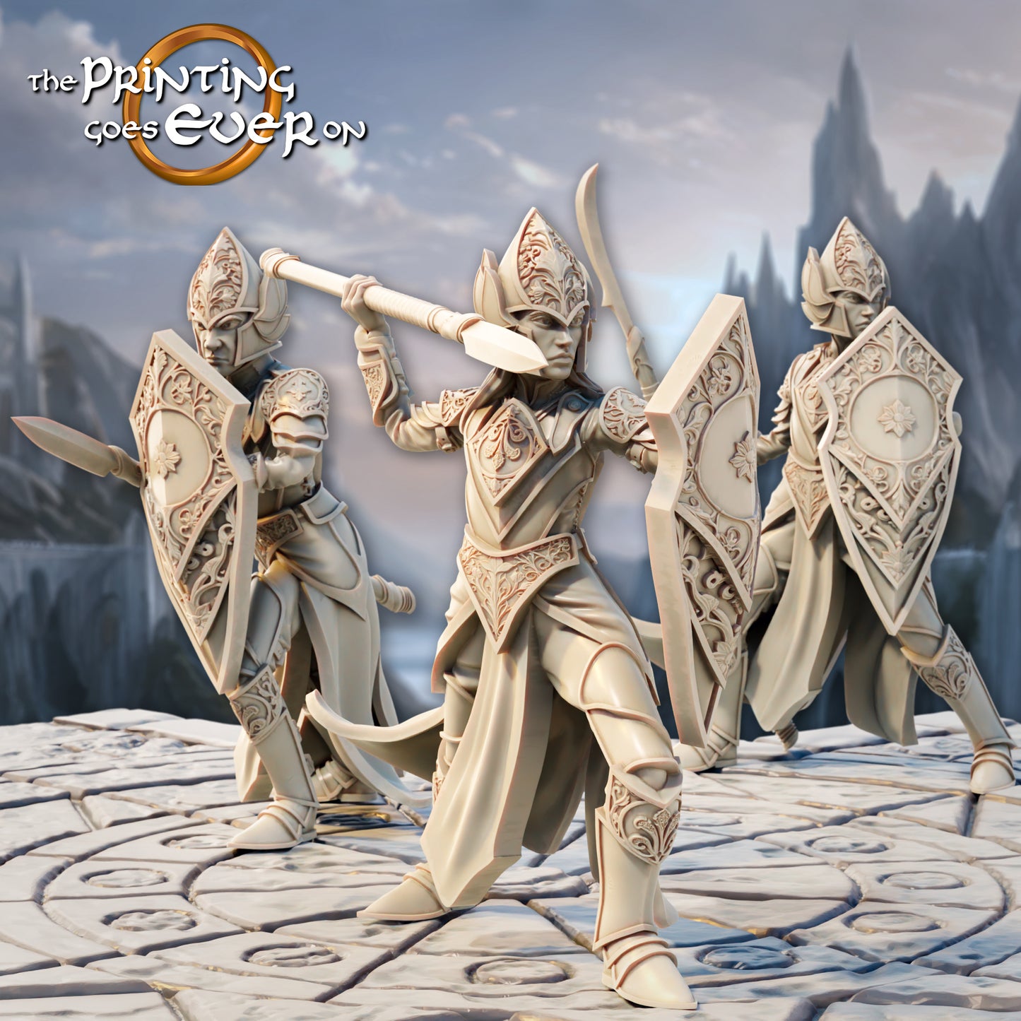 Elven Sentries | Silver Shores | MESBG