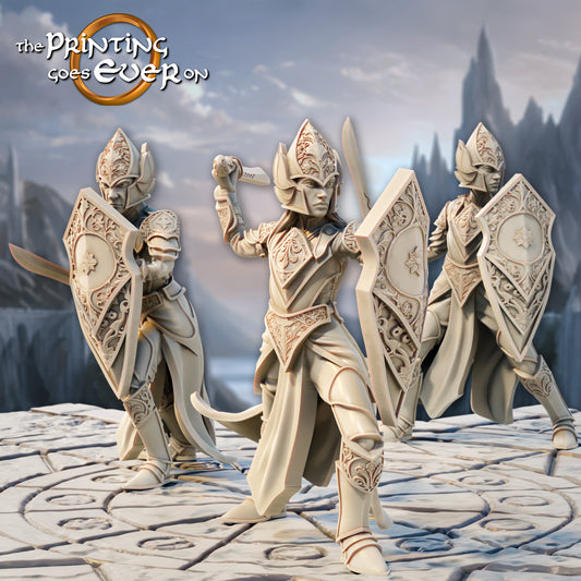 Elven Sentries | Silver Shores | MESBG