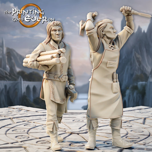 Elven Shipwright | Silver Shores | MESBG