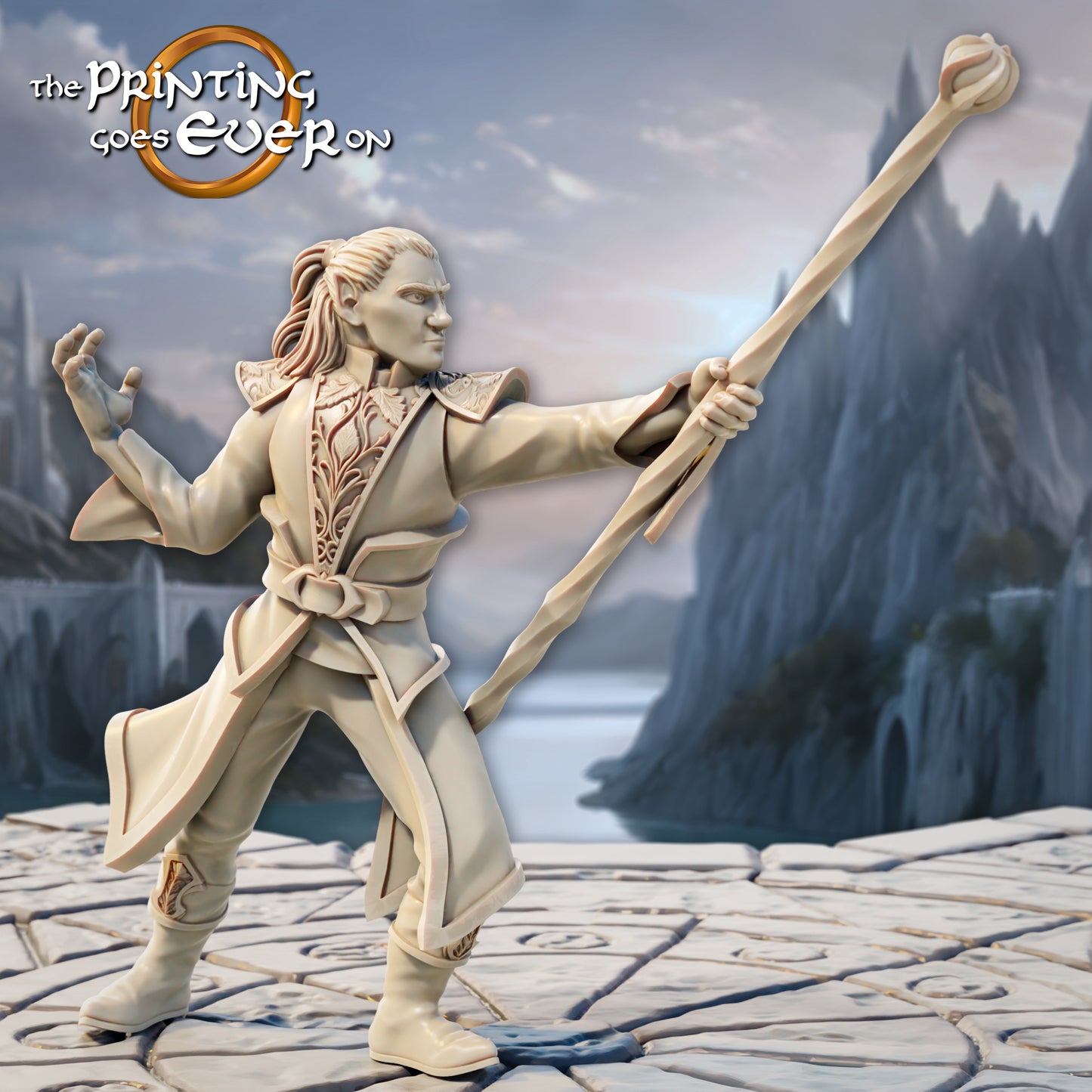 Elven Stormcaller Mages | Silver Shores | MESBG