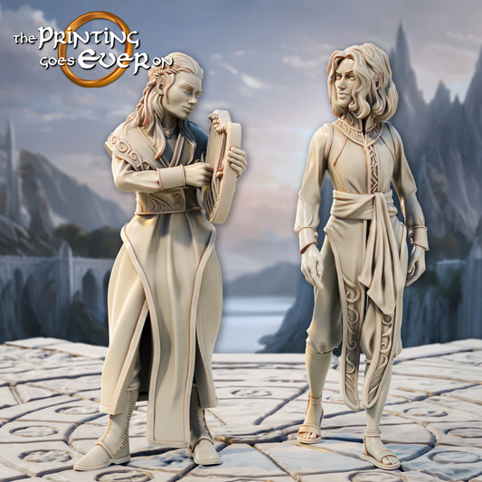 Elven Townsfolk | Silver Shores | MESBG