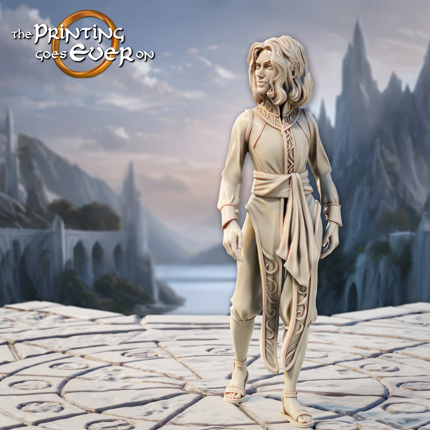 Elven Townsfolk | Silver Shores | MESBG