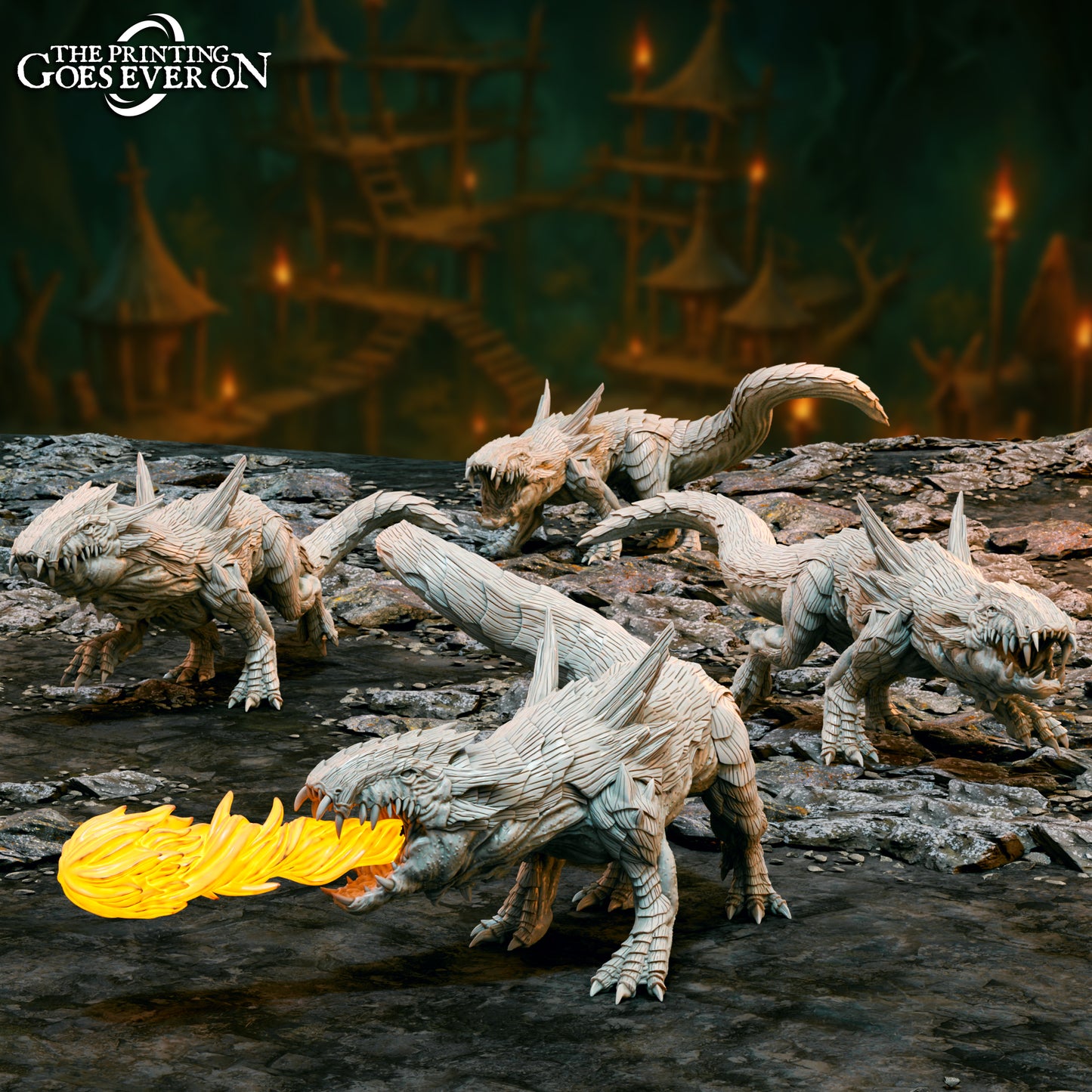 Drache | Flaming Drakes | Goblin Dens | MESBG