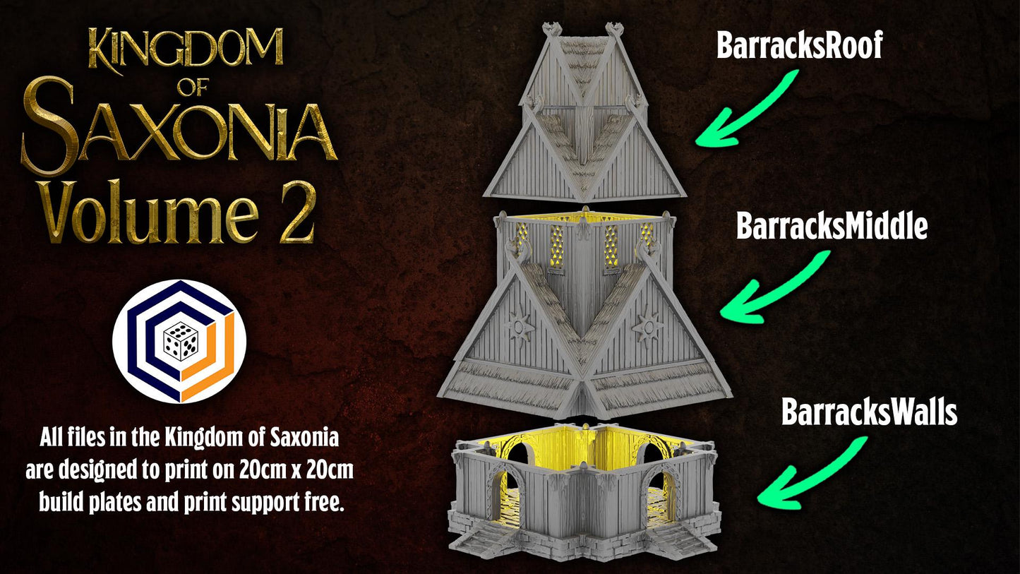 Barracks | Kingdom of Saxonia V2 | MESBG