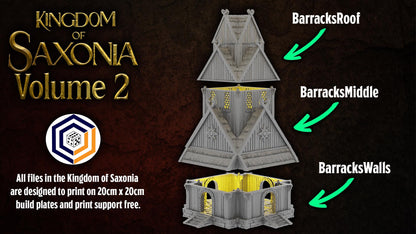 Barracks | Kingdom of Saxonia V2 | MESBG