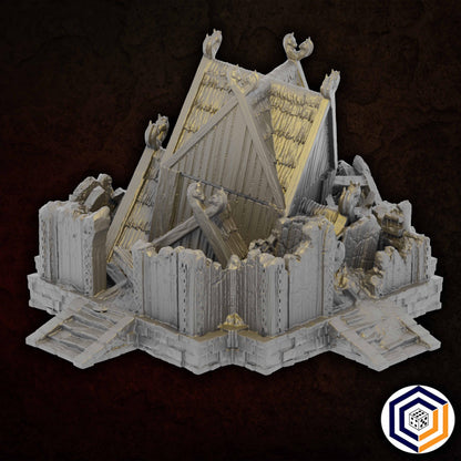 Barracks ruin | Kingdom of Saxonia V2 | MESBG