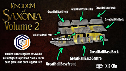 Große Halle | Kingdom of Saxonia V1 | MESBG