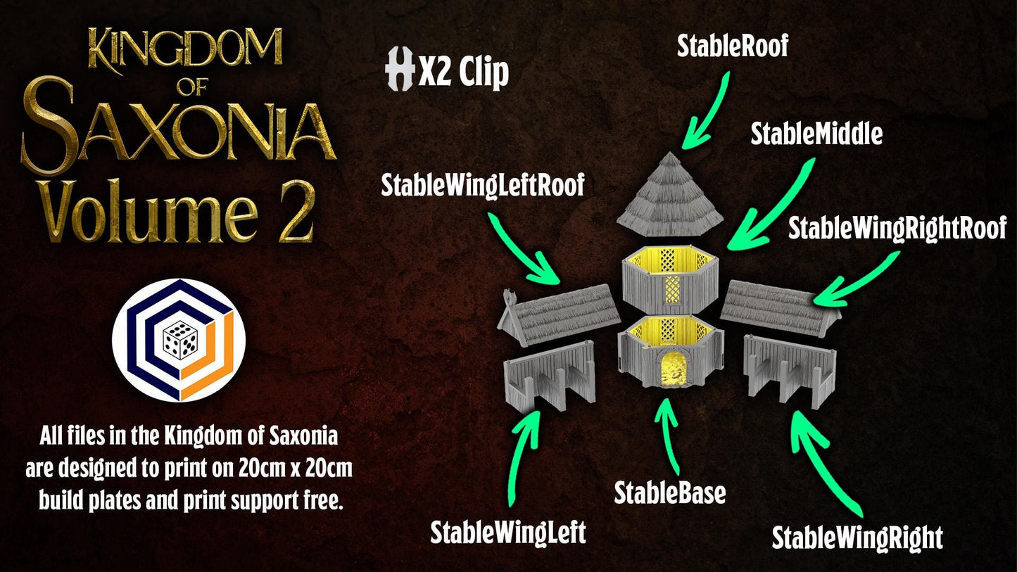 Stall | Kingdom of Saxonia V1 | MESBG