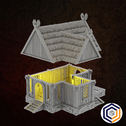 Villagers House | Kingdom of Saxonia V1 | MESBG