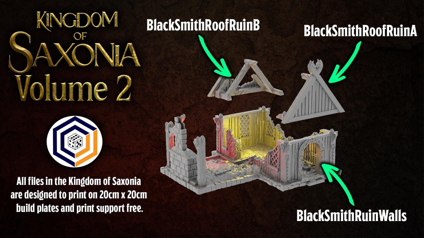 Black Smith Ruin | Kingdom of Saxonia V2 | MESBG
