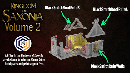Black Smith Ruin | Kingdom of Saxonia V2 | MESBG
