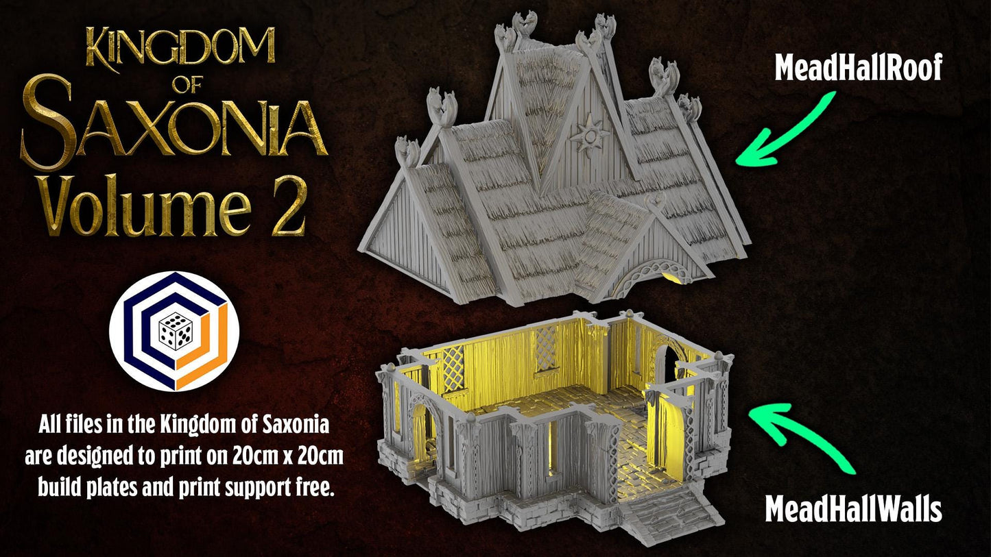 Meadhall | Kingdom of Saxonia V2 | MESBG