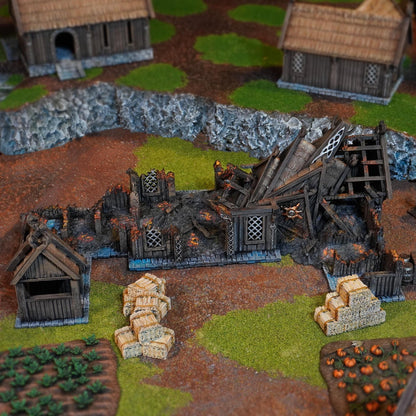 Royal Stable Ruin | Kingdom of Saxonia V2 | MESBG