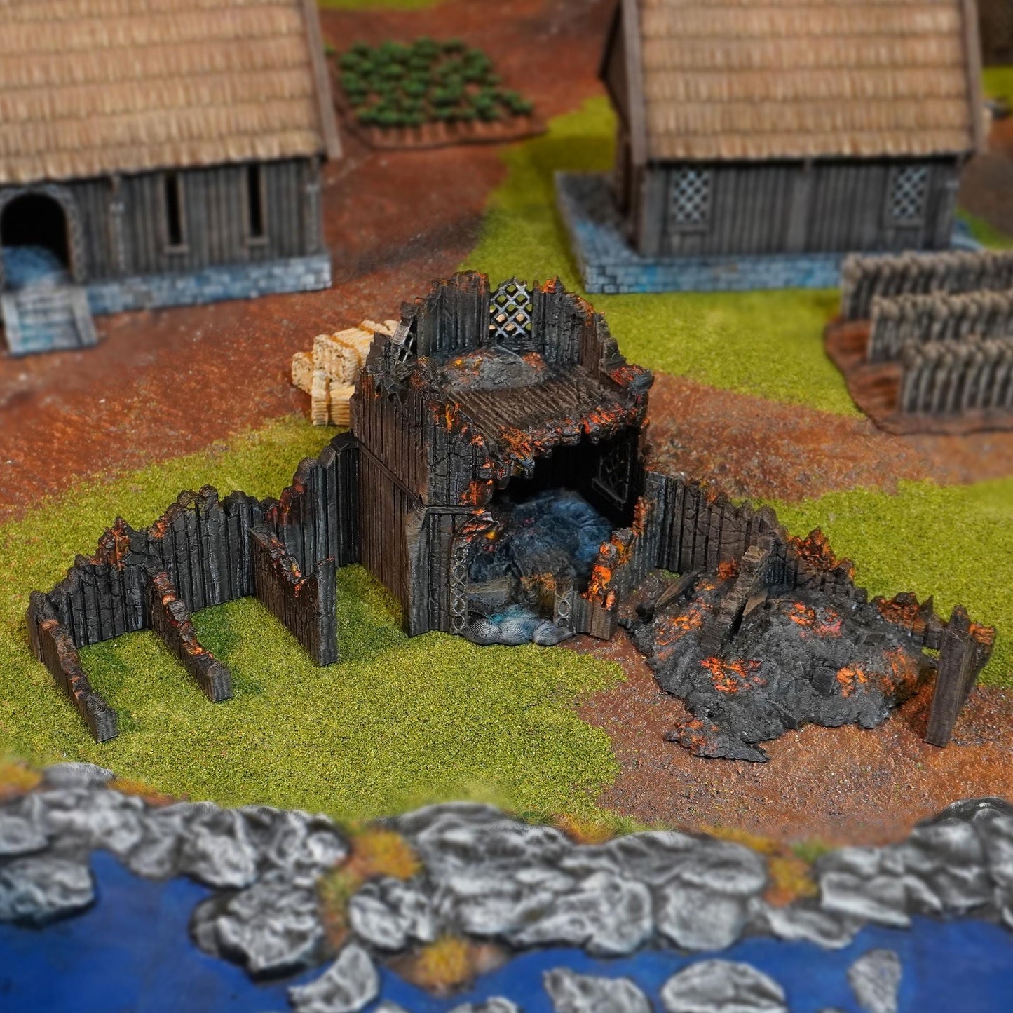 Stall Ruine | Kingdom of Saxonia V2 | MESBG