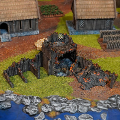 Stall Ruine | Kingdom of Saxonia V2 | MESBG