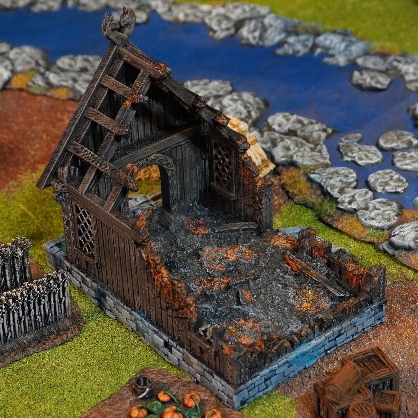 Warriors Home Ruin | Kingdom of Saxonia V2 | MESBG