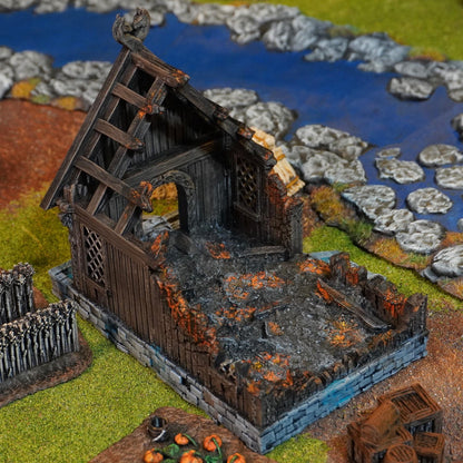 Warriors Home Ruin | Kingdom of Saxonia V2 | MESBG