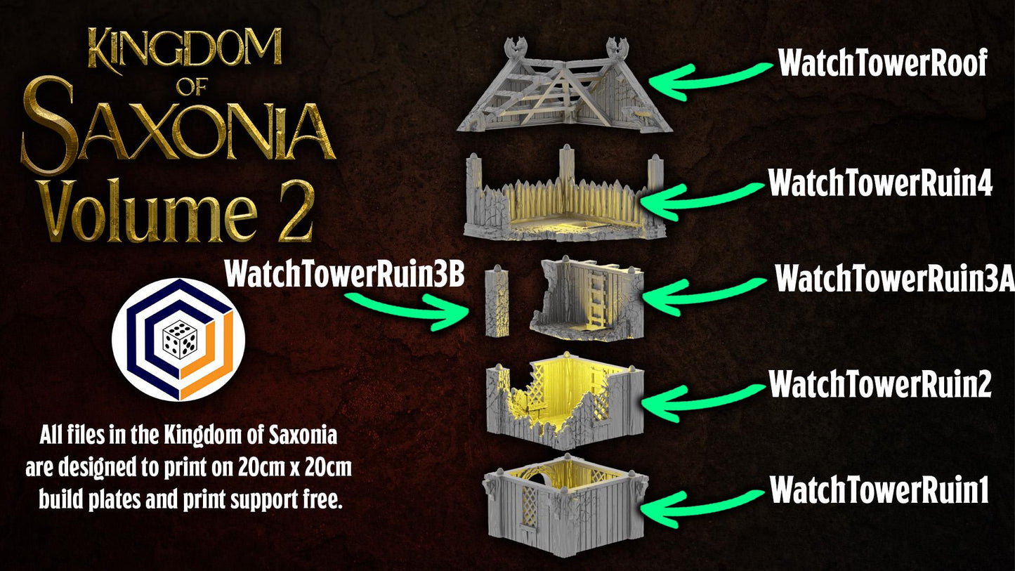 Aussichtsturm Ruine | Kingdom of Saxonia V2 | MESBG