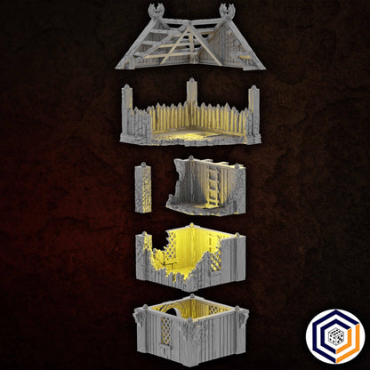 Aussichtsturm Ruine | Kingdom of Saxonia V2 | MESBG