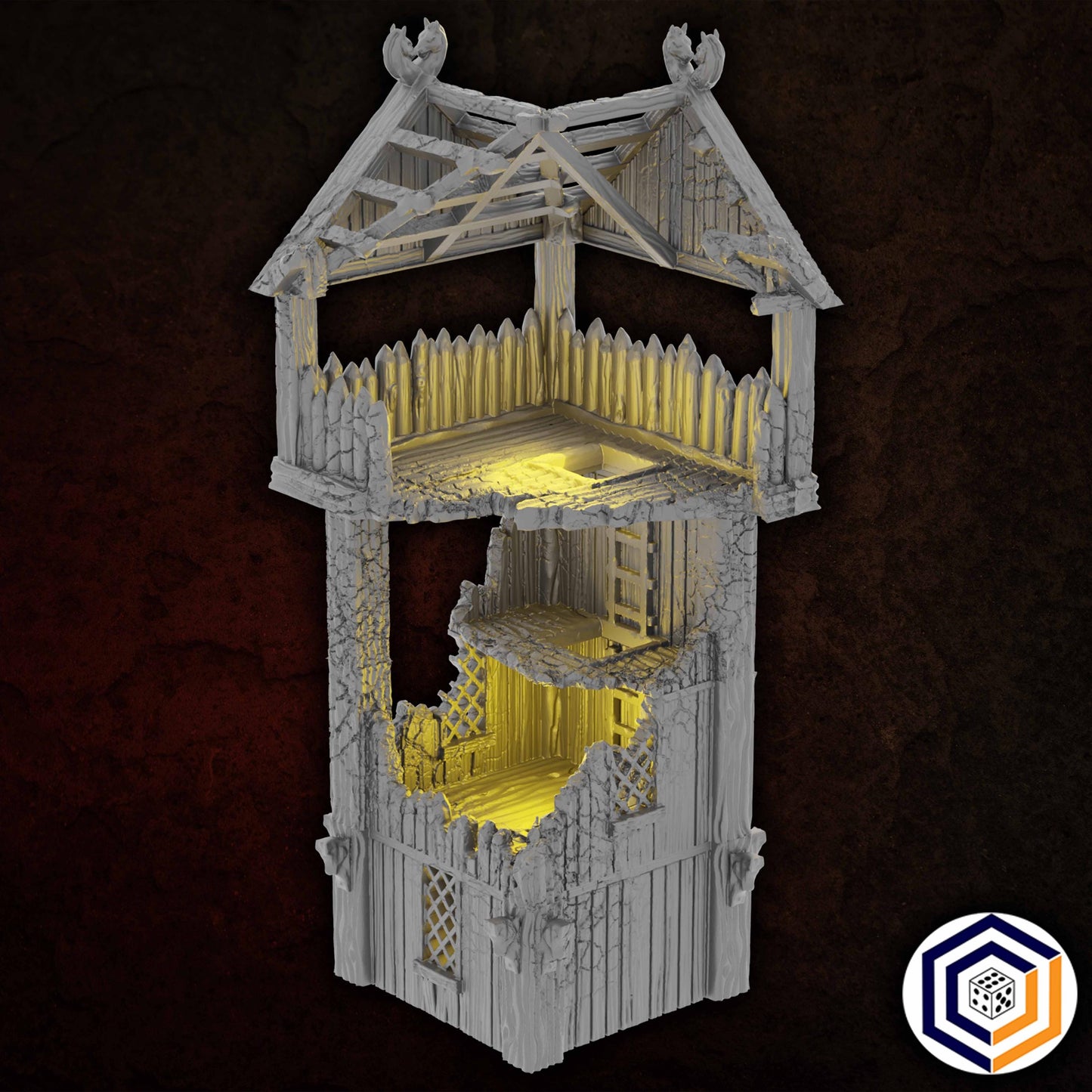 Aussichtsturm Ruine | Kingdom of Saxonia V2 | MESBG