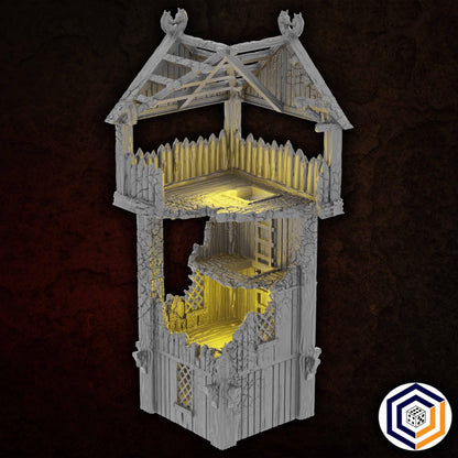 Aussichtsturm Ruine | Kingdom of Saxonia V2 | MESBG