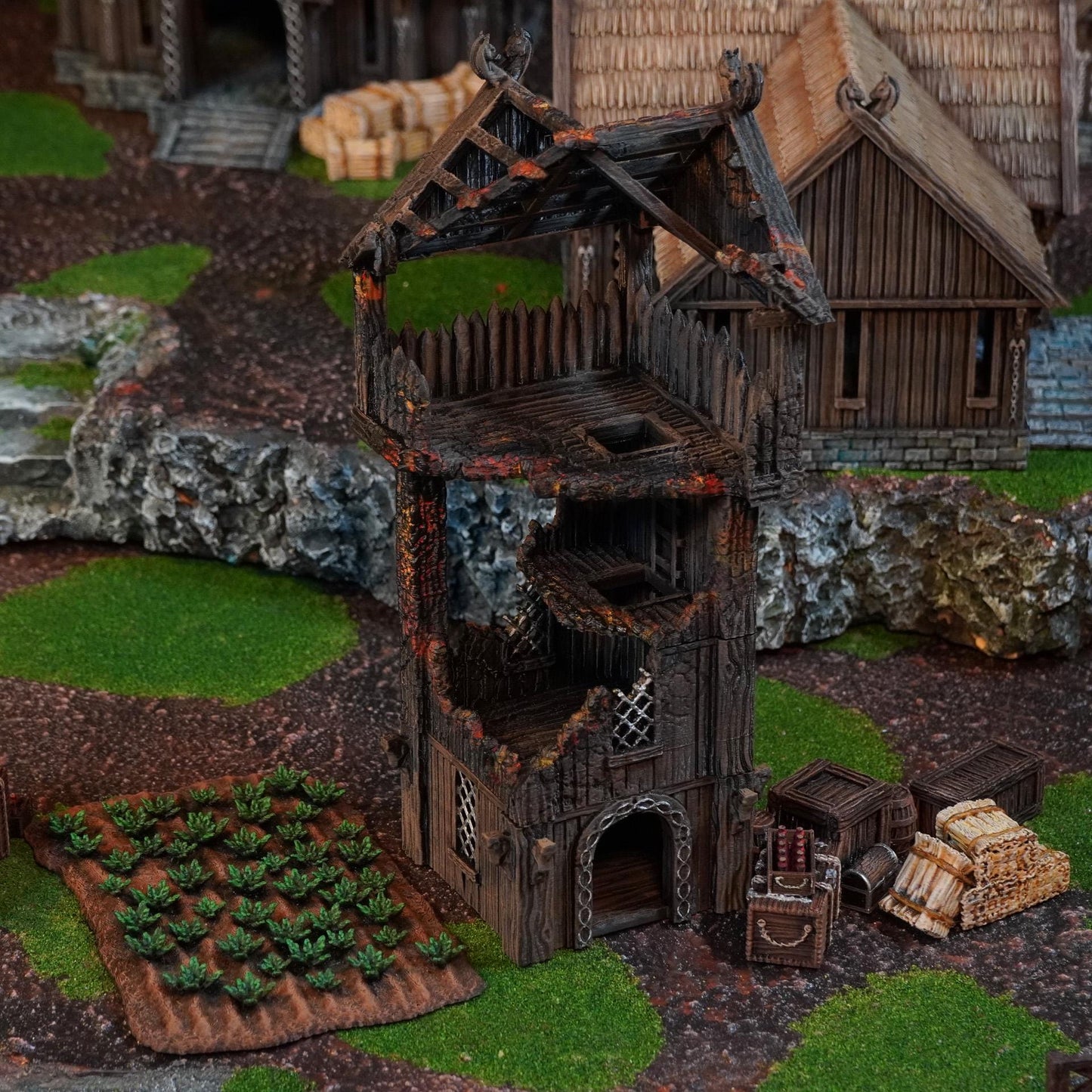 Aussichtsturm Ruine | Kingdom of Saxonia V2 | MESBG