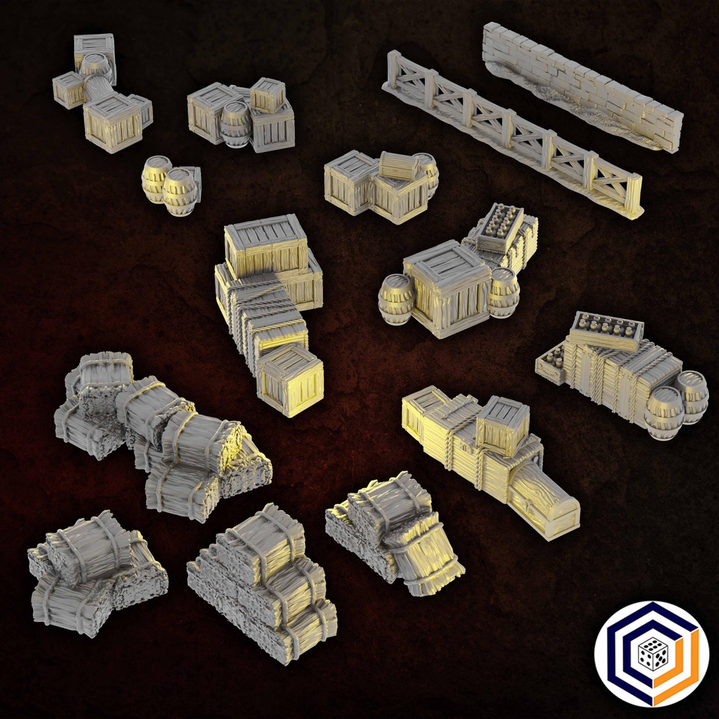 Tabletop Gelände | Scatter | Conquest Creations | Kingdom of Saxonia | Herr der Ringe | Fantasy terrain