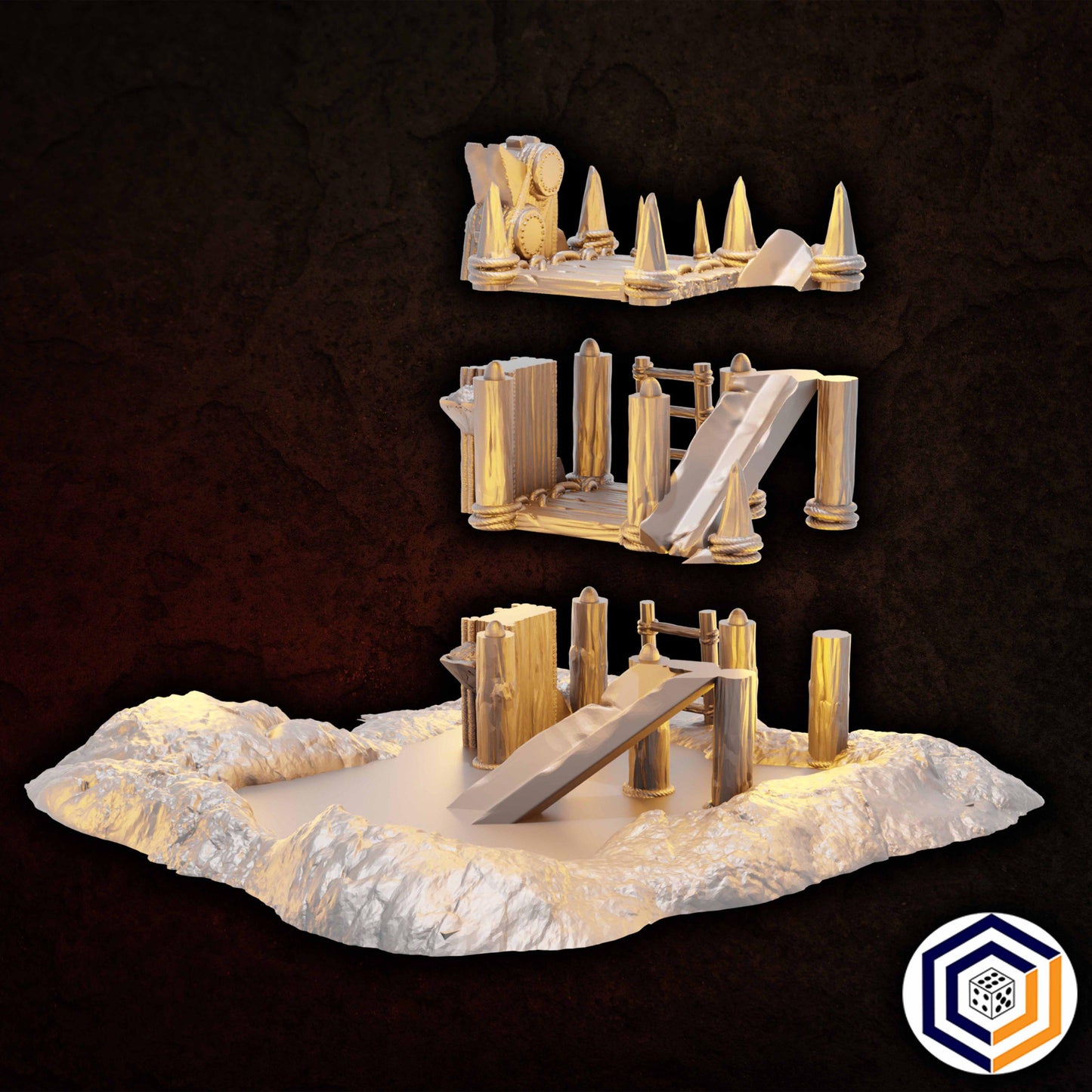 Machine Pit Elevator | Iron Horde and Wizards Fortress | MESBG