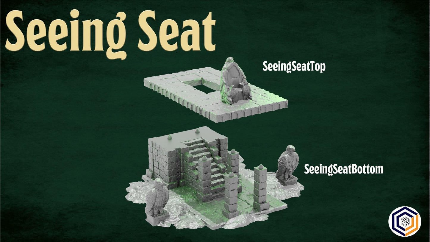Tabletop Gelände | Seeing Seat | Conquest Creations | Seat of the Wildlands | Herr der Ringe | Fantasy terrain