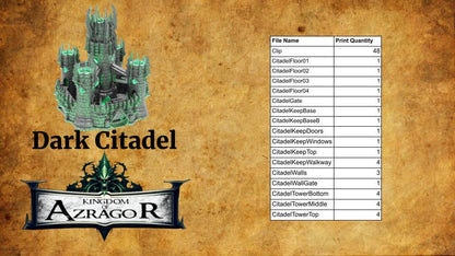 Dark Citadel | Kingdom of Azragor | MESBG