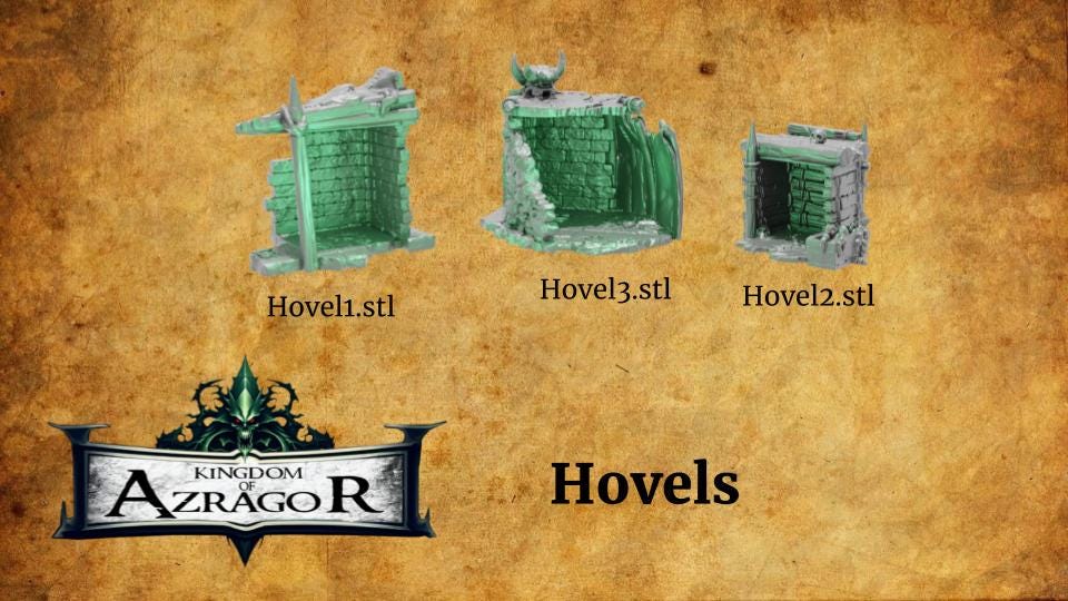 Hovels | Kingdom of Azragor | MESBG