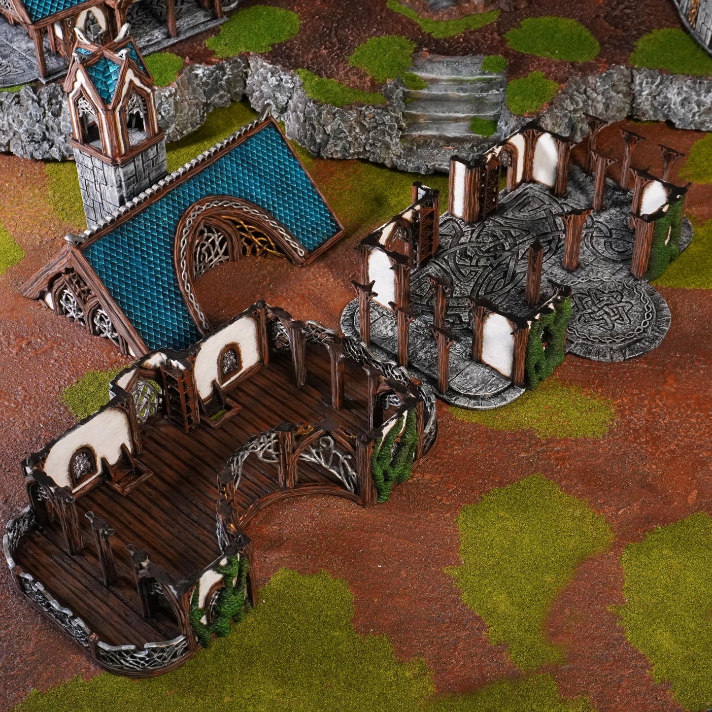 Tabletop Gelände |  HallOfLords | Conquest Creations | Kingdom of Noldareth | Herr der Ringe | Fantasy terrain