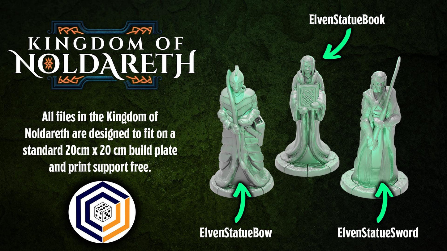 Elven Statues | Kingdom of Noldareth | MESBG