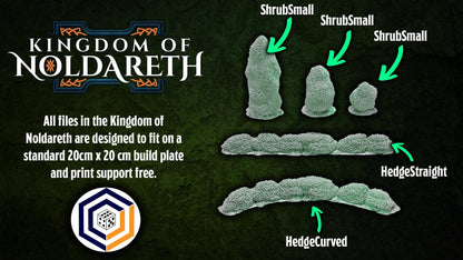 Tabletop Gelände |  Foliage | Conquest Creations | Kingdom of Noldareth | Herr der Ringe | Fantasy terrain