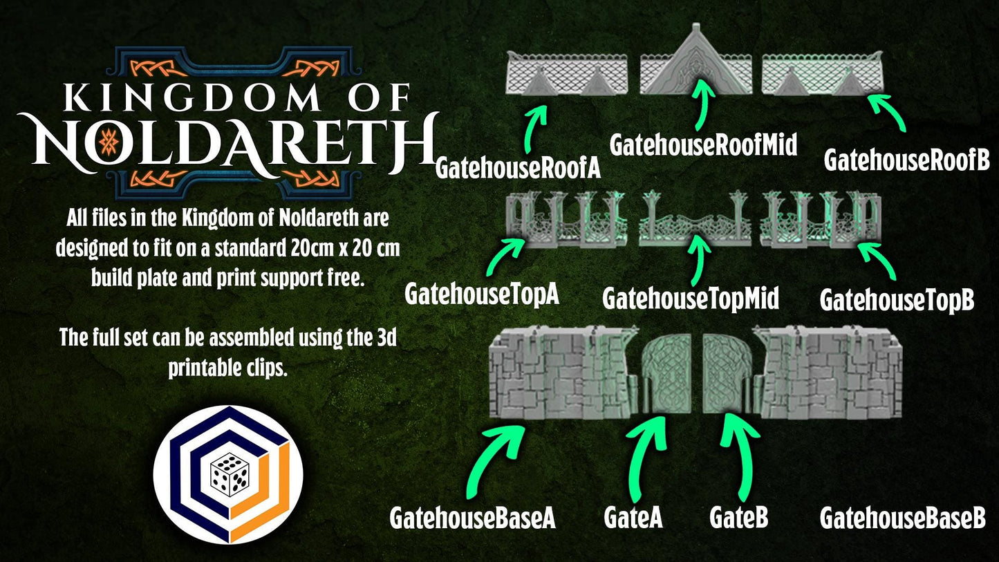 Gate and Walls | Kingdom of Noldareth | MESBG