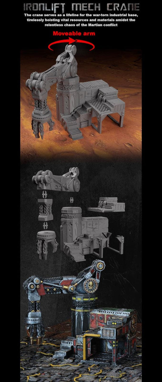 Ironlift Mech Crane | Battlezone Mars | Space