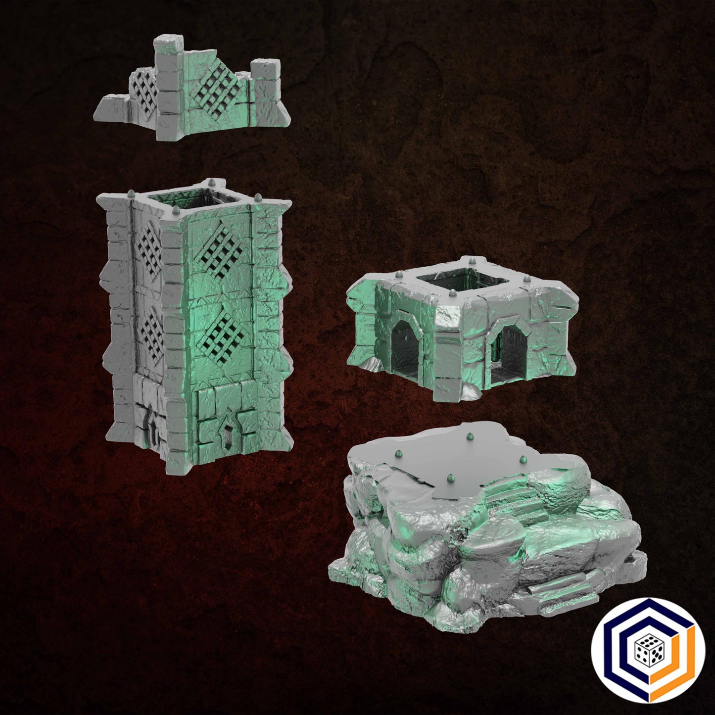Aussichtsturm | Ruins of Raven Peak | MESBG