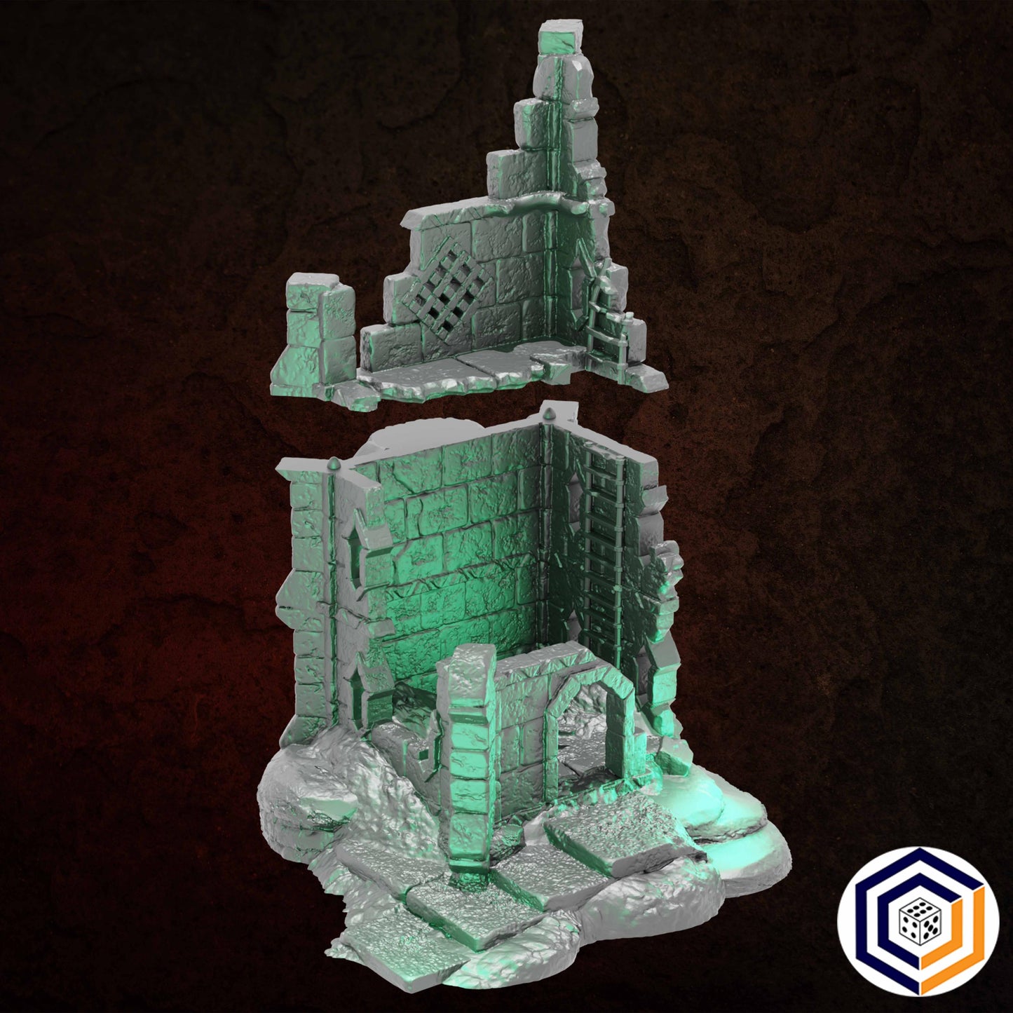 Statue Turm | Ruins of Raven Peak | MESBG