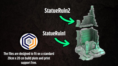 Statue Turm | Ruins of Raven Peak | MESBG