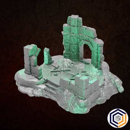 Kleine Ruine | Ruins of Raven Peak | MESBG