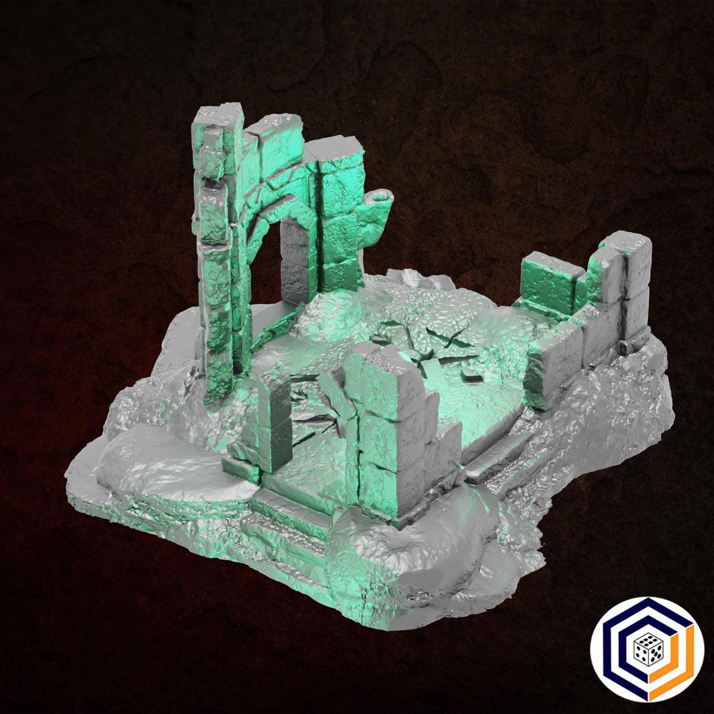 Kleine Ruine | Ruins of Raven Peak | MESBG
