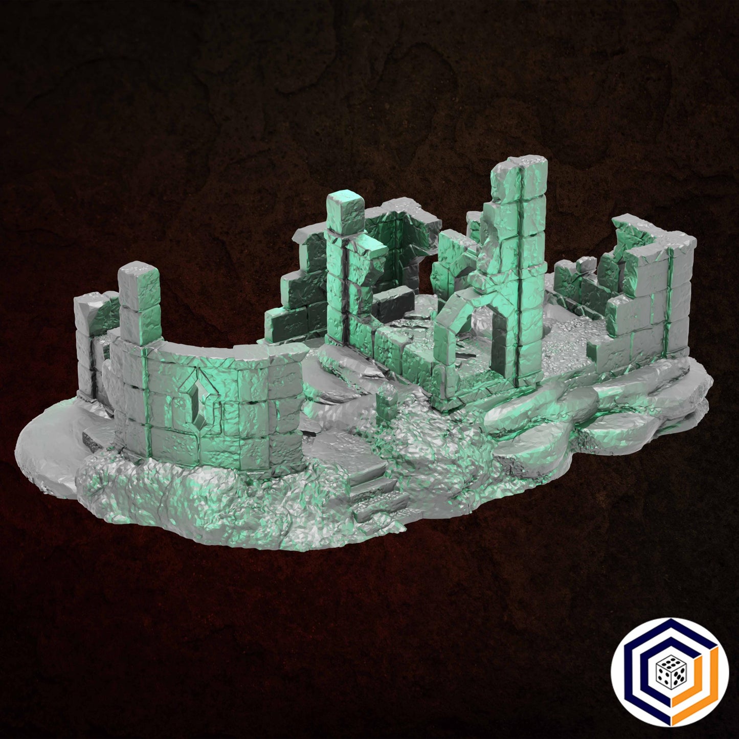 Große Ruine | Ruins of Raven Peak | MESBG