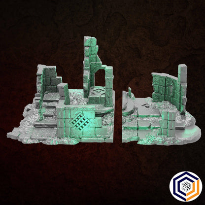 Große Ruine | Ruins of Raven Peak | MESBG
