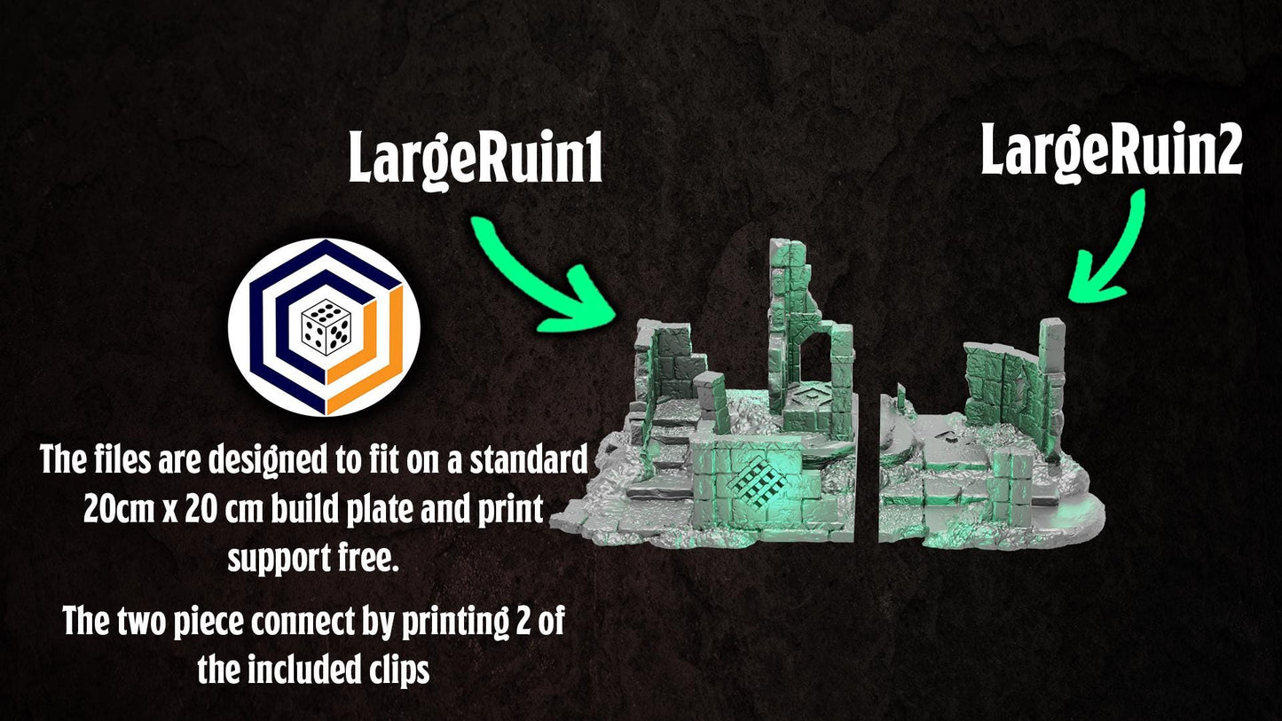 Große Ruine | Ruins of Raven Peak | MESBG