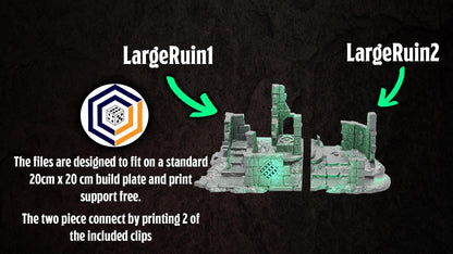 Große Ruine | Ruins of Raven Peak | MESBG