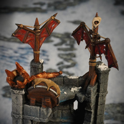 Command Tower | Ruins of Raven Peak | MESBG