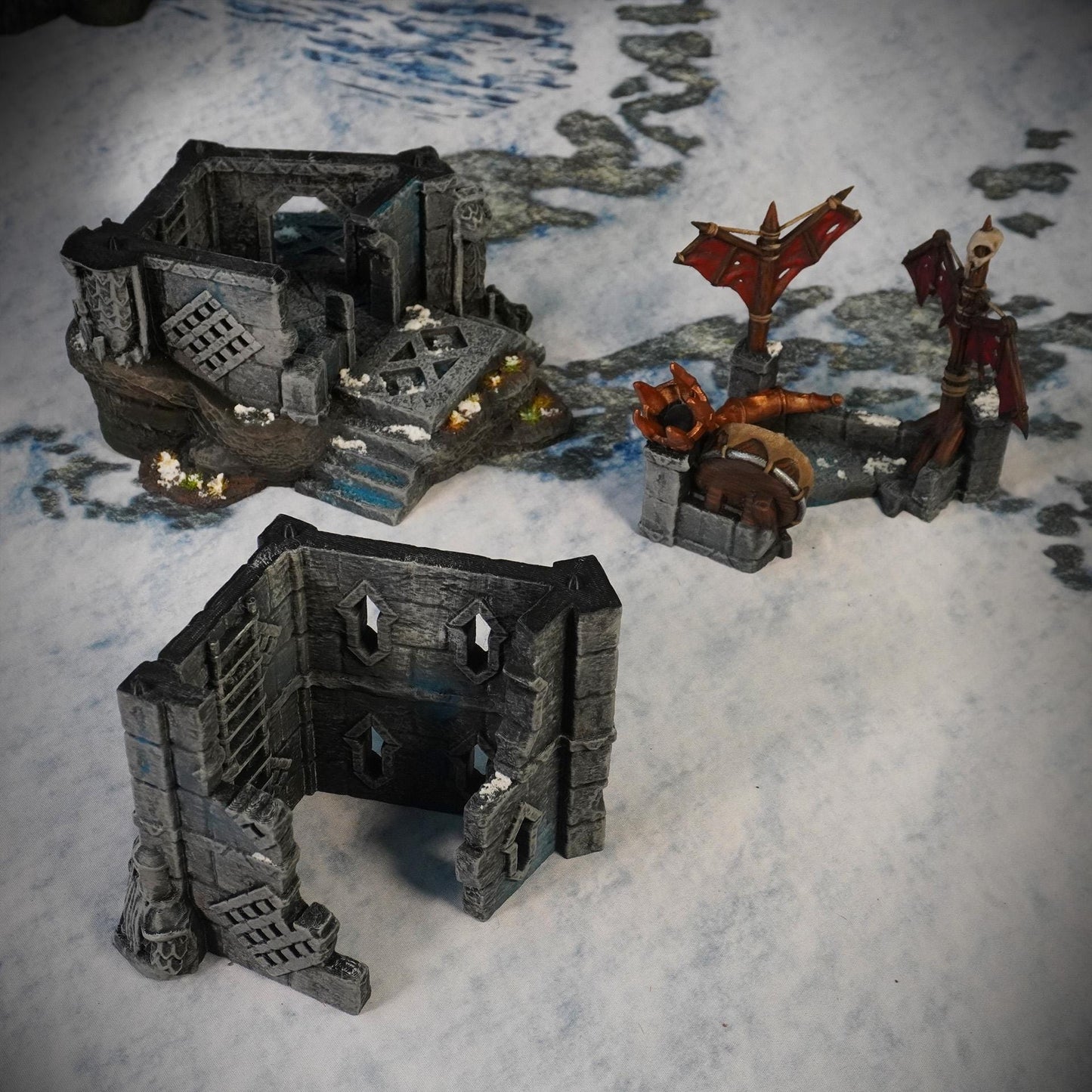 Command Tower | Ruins of Raven Peak | MESBG