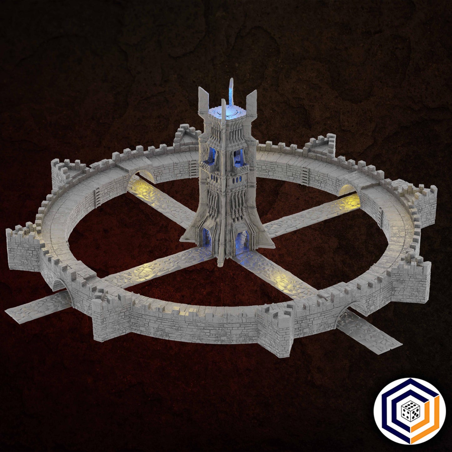 Tabletop Gelände | Wizards Fortress | Conquest Creations | Iron Horde and Wizards Fortress | Herr der Ringe | Fantasy terrain