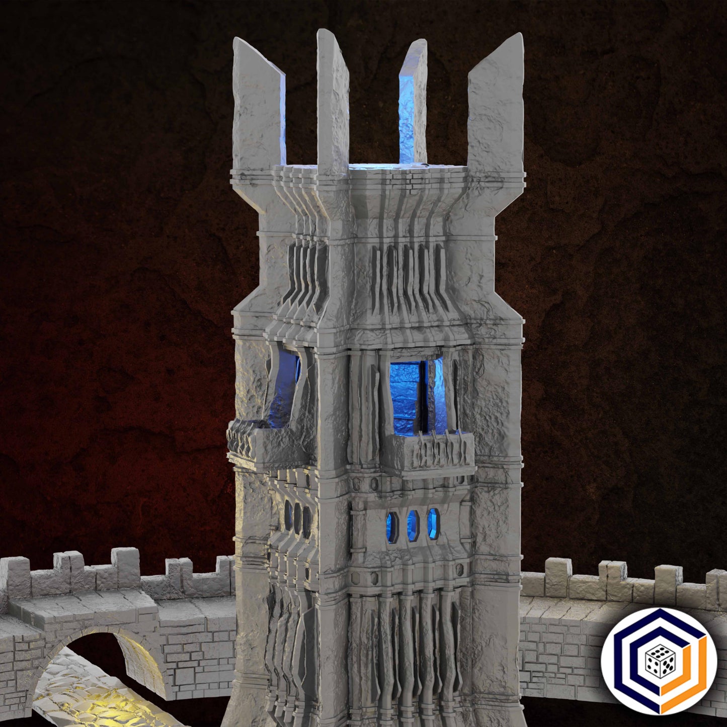 Tabletop Gelände | Wizards Fortress | Conquest Creations | Iron Horde and Wizards Fortress | Herr der Ringe | Fantasy terrain