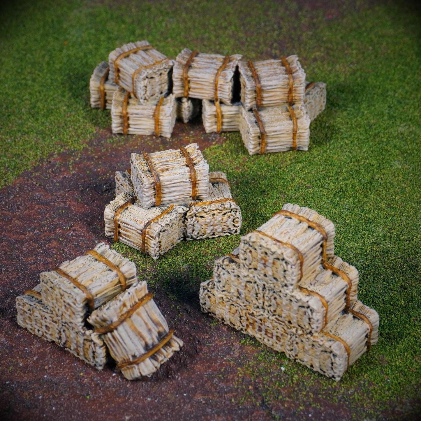 Tabletop Gelände |  Halfling Farmstead | Conquest Creations | Halfling Farmstead | Herr der Ringe | Fantasy terrain